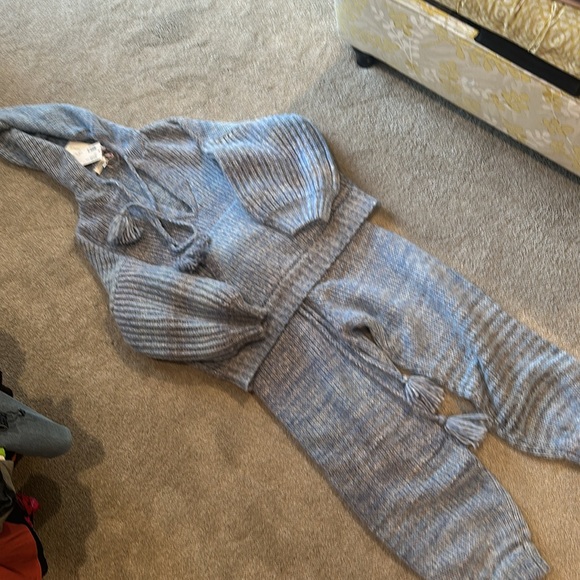 LoveShackFancy sweater set pants AND hoodie - Picture 6 of 15